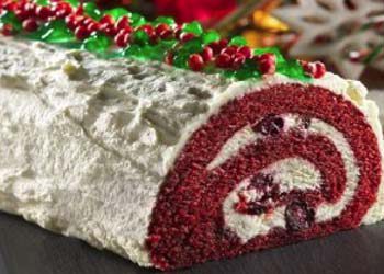 Recette : Bûche Chocolat – Fruits rouges